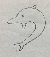 海豚简笔画教程：如何画出可爱又简单的海豚