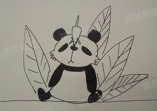 小老鼠和熊猫简笔画教程