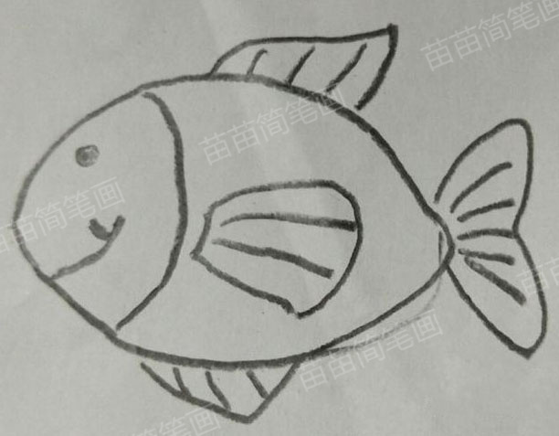 小鱼简笔画教程：轻松画出可爱小鱼