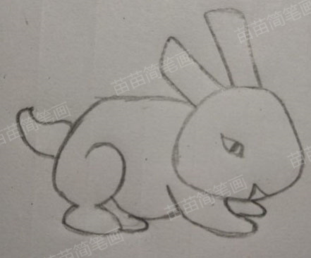 如何绘制可爱的兔子简笔画