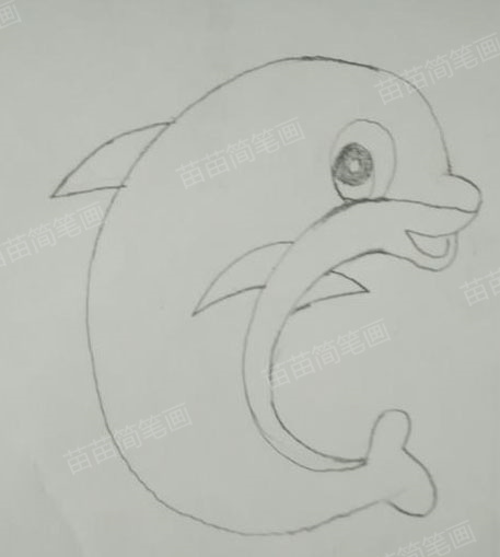 海豚简笔画教程：简单又美观的画法