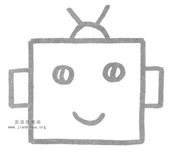如何绘制机器人简笔画：详细教程