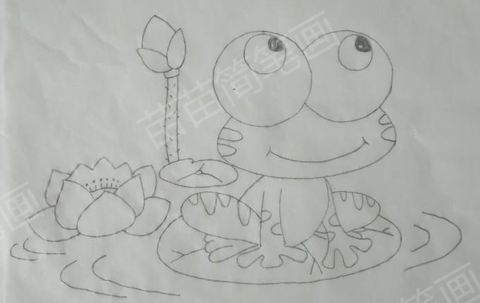 小青蛙简笔画教程：如何画出可爱又逼真的小青蛙