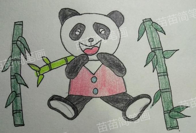 熊猫简笔画教程：如何画出简单又漂亮的熊猫